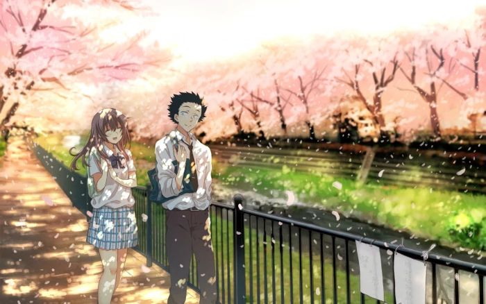 Nature Movie Manga Couple You no katachi A silent voice 2k