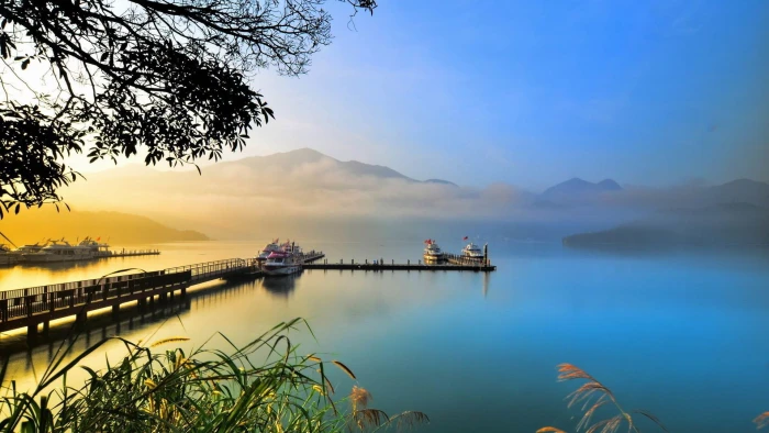 nature shore water sea sky landscape coast island lake 2k