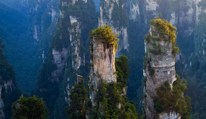 rock formation mountains photography nature landscape trees