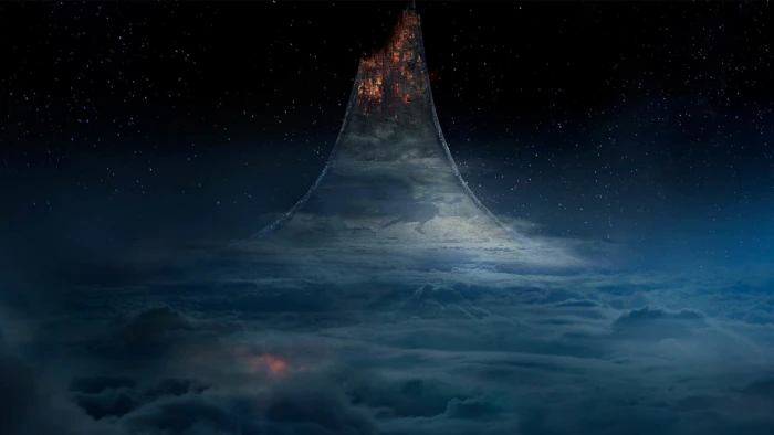 scifi nightfall halo digital universe astronomy space 2k 4k