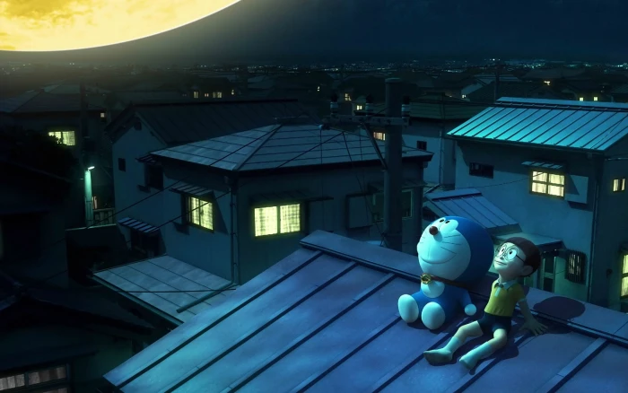 Stand By Me Doraemon Movie HD Widescreen Wallpaper digital wallpaper 2k