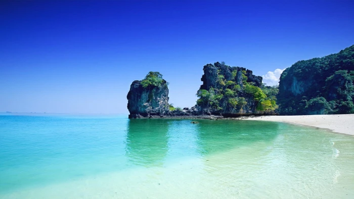 Thai Cove beach water sea beauty in nature scenics 2k