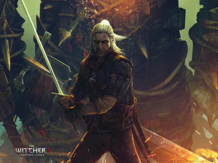 The Witcher 2 digital wallpaper Assassins of Kings 2k