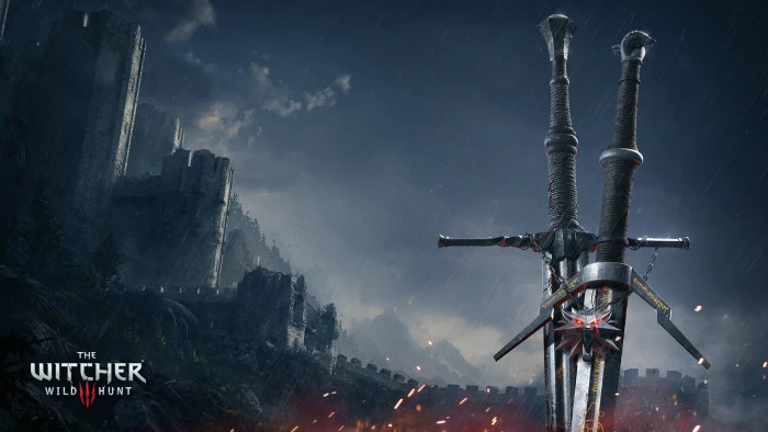 the witcher 3 wild hunt sword architecture nature 2k
