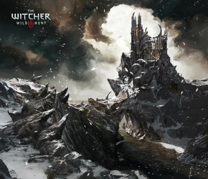 The Witcher 3 Wild Hunt video games castle Video Game Art 2k