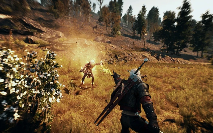 The Witcher digital wallpaper 3 Wild Hunt Geralt of Rivia