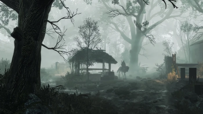 The Witcher 3 Wild Hunt Fog Geralt of Rivia 2k