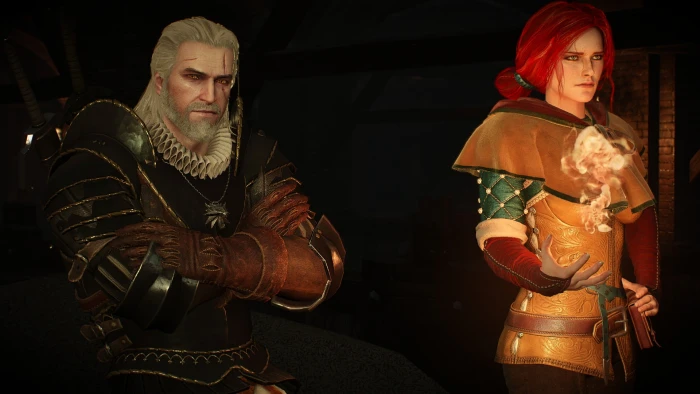 The Witcher 3 Wild Hunt Geralt of Rivia Triss Merigold 2k