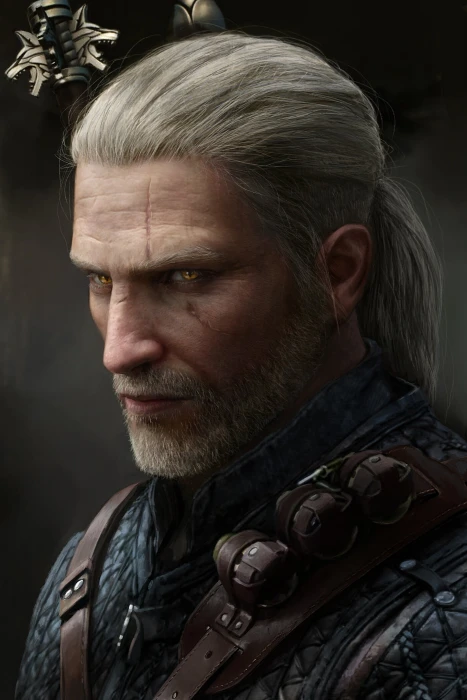 The Witcher 3 Wild Hunt video games RPG portrait