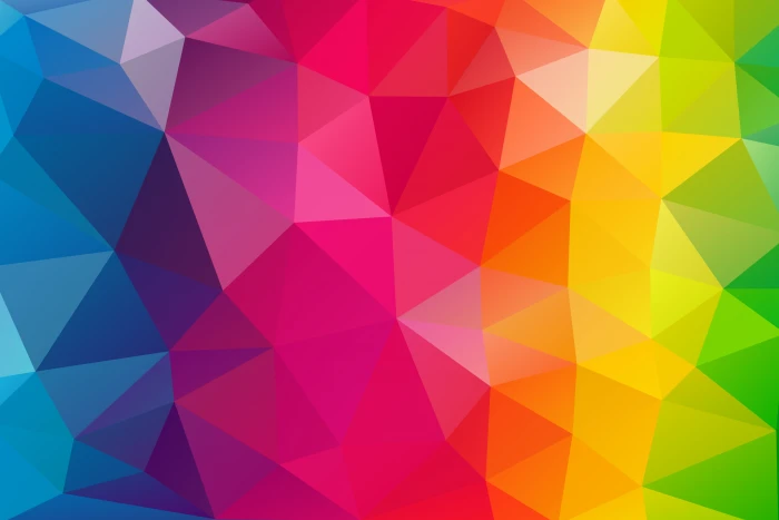 triangle abstract hd colorful background multi colored 2k 4k