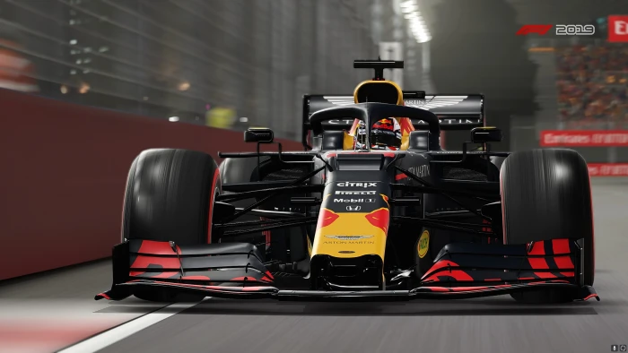 Video Game Race Car Red Bull 2k