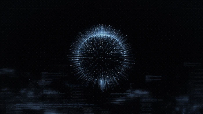 white fireworks internet deep web minimalism dark background 2k