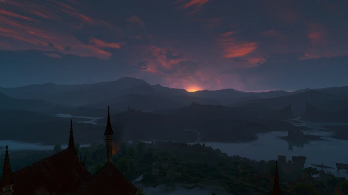 Geralt of Rivia The Witcher 3 Wild Hunt landscape video games 2k 4k