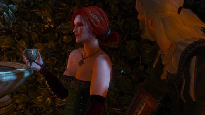 Geralt Of Rivia The Witcher 3 Wild Hunt Triss Merigold 2k
