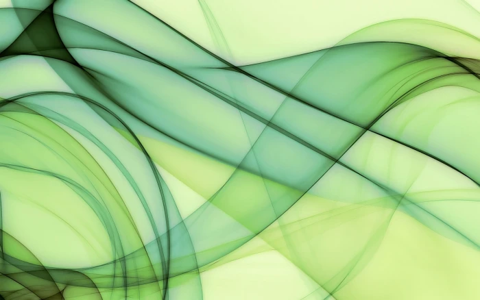 green digital wallpaper abstract shapes lines art 2k
