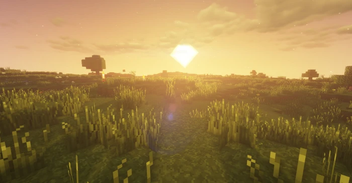 Minecraft natural scenery 2k