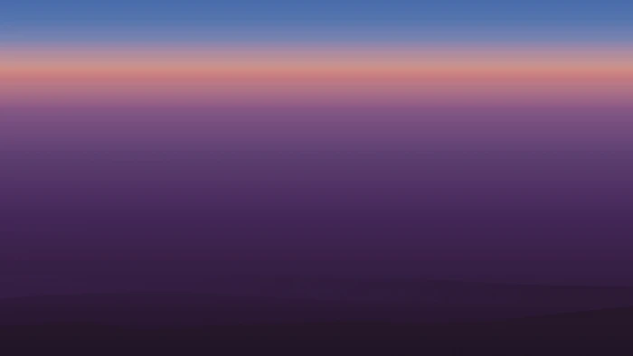 Minimal Sunset Purple 2k 4k 5k 8k