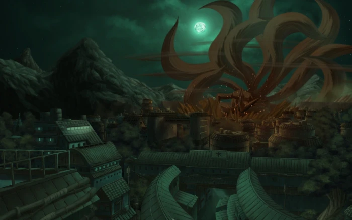 naruto Jinchuriki illustration Naruto Shippuuden Konoha Moon 2k