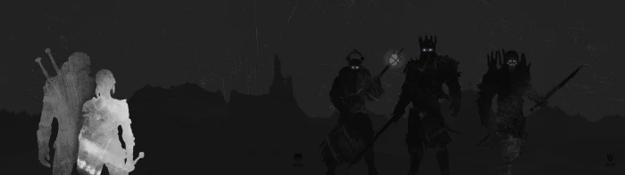person holding sword illustration The Witcher 3 Wild Hunt 2k 4k