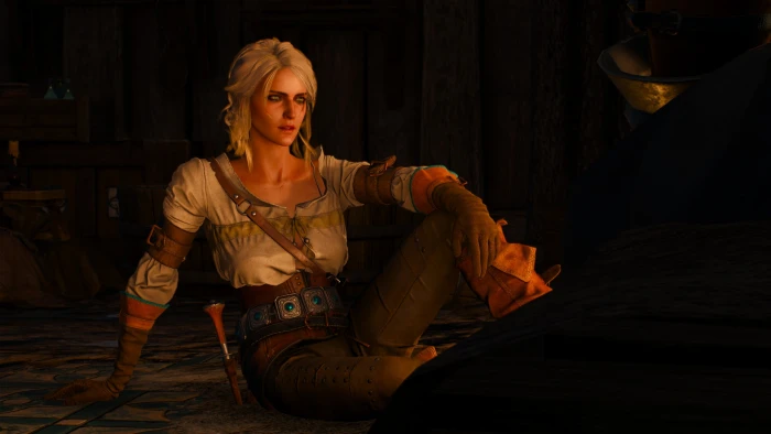 screen shot The Witcher 3 Wild Hunt Cirilla Fiona Elen Riannon 2k