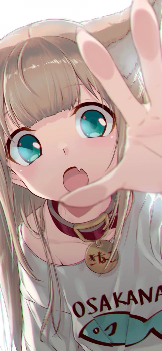 anime girls digital art artwork portrait display