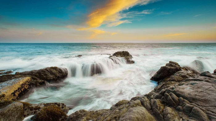beach horizon sky sea water beauty in nature scenics 2k