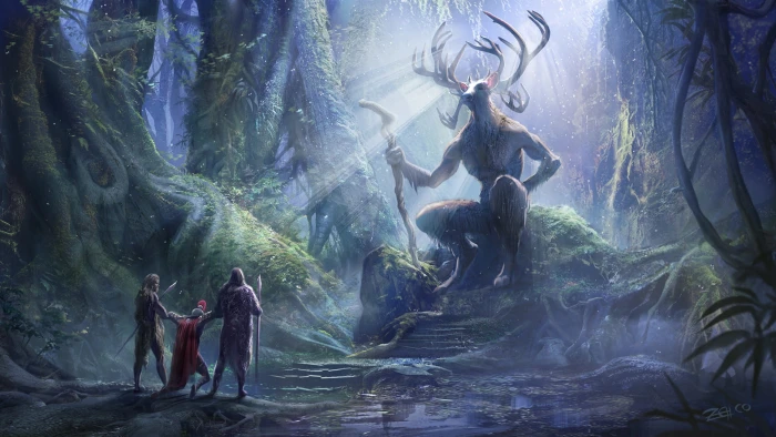 digital art artwork illustration fantasy creature 2k