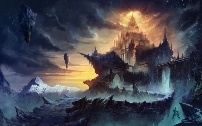 fantasy desktop backgrounds sky cloud scenics nature 2k