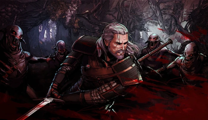 Geralt Of Rivia Nekker The Witcher 3 Wild Hunt 2k