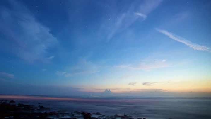 golden hour photography sky horizon stars landscape nature 2k 4k 5k