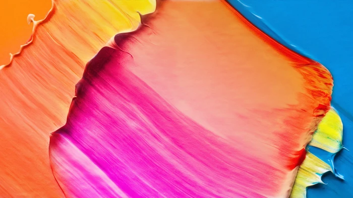 MIUI 9 stock Abstract Paint hd 2k