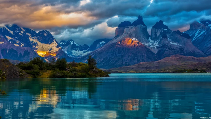 nature landscape water sky mountain travel summer sea 2k