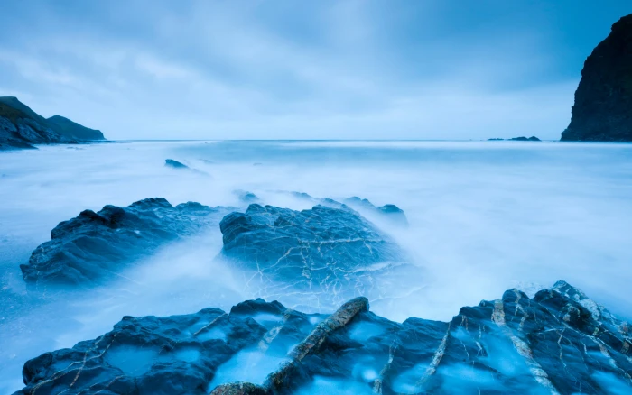 Rocky Beach Nokia 6 beauty in nature sky water scenics 2k