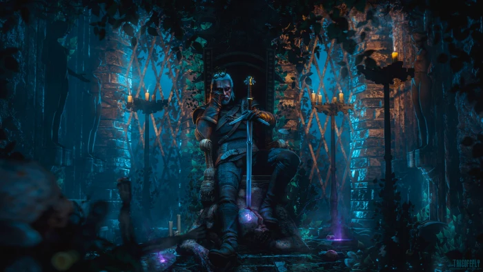Geralt Of Rivia The Witcher 3 2k