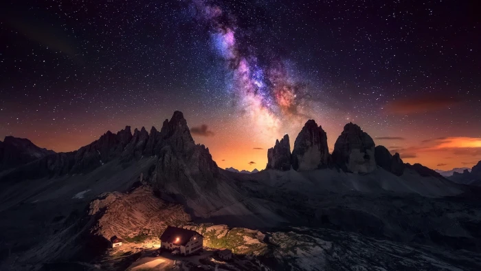 mountain range world dolomites dolomite mountains universe 2k