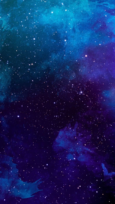 purple and blue galaxy illustration digital art colorful night