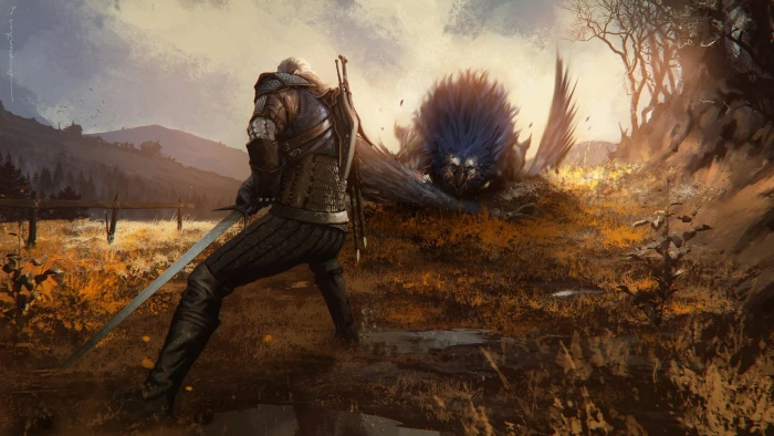 The Witcher 3 Wild Hunt Creature Geralt of Rivia 2k