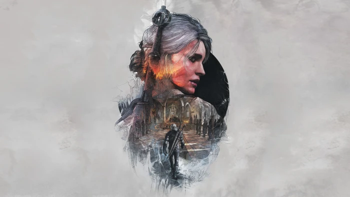 woman wearing black top illustration The Witcher 3 Wild Hunt 2k