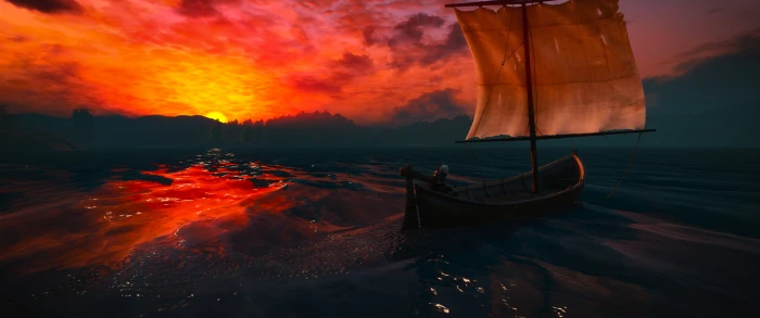 PC gaming The Witcher 3 Wild Hunt landscape 2k