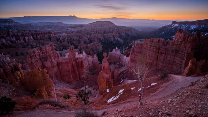 rocky mountain seeing and lake at daytime bryce canyon utah 2k