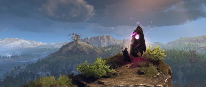 the witcher 3 wild hunt artwork video games mountain 2k
