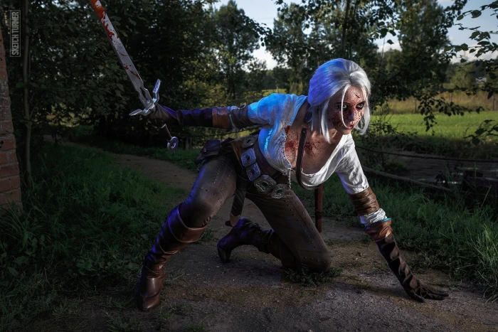 Women Cosplay Ciri The Witcher 3 Wild Hunt 2k