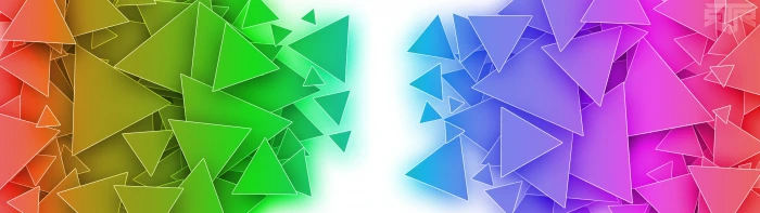 abstract Colorful digital art Dual Monitors Multiple Display 2k 4k