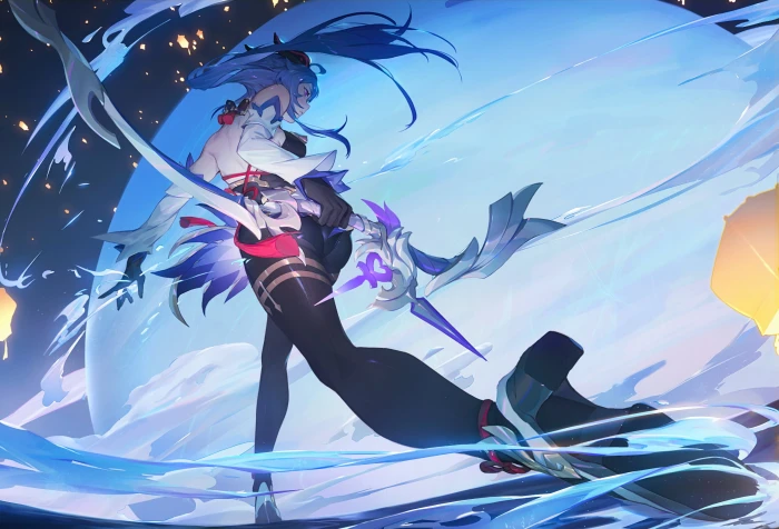 anime girls Genshin Impact Ganyu 2k