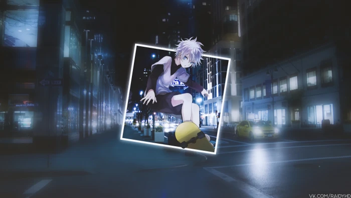 anime boys picture in Hunter Killua Zoldyck 2k 4k