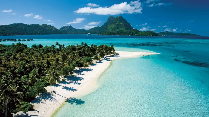 blue sea beach water scenics nature beauty in sky 2k