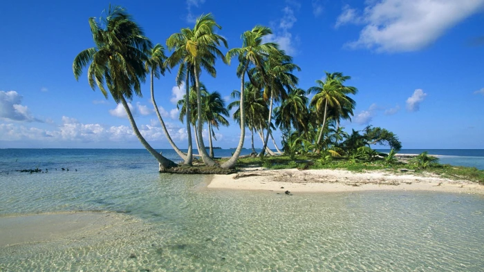 nature landscape sea beach island 2k