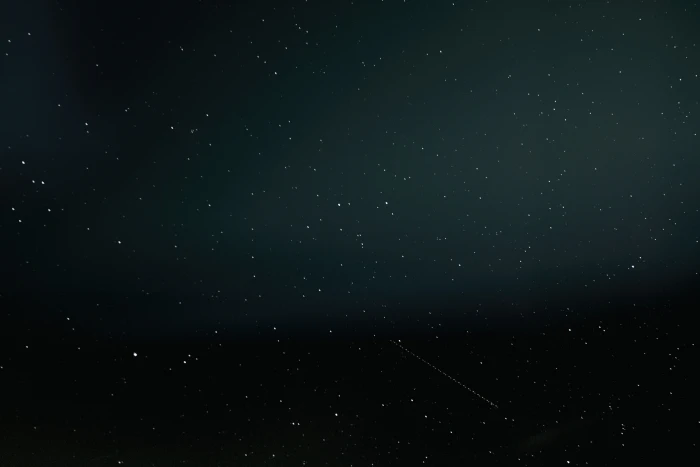 starry sky wallpaper night star trails dark nature calm 2k 4k 5k