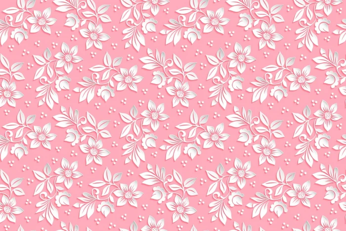 white petaled flowers wallpaper background pink pattern the volume 2k