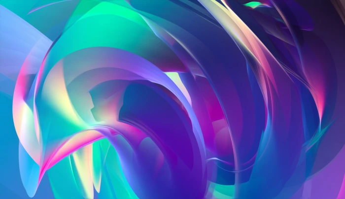 abstract shapes digital art multi colored backgrounds 2k 4k